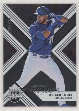 2018 Panini Elite Extra Edition - [Base] #125 - Keibert Ruiz /999