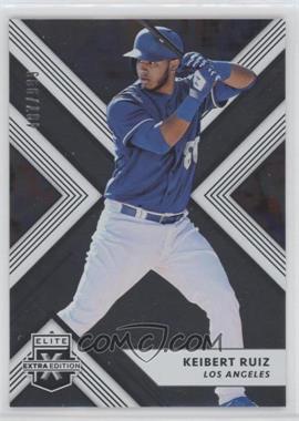 2018 Panini Elite Extra Edition - [Base] #125 - Keibert Ruiz /999