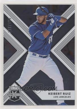 2018 Panini Elite Extra Edition - [Base] #125 - Keibert Ruiz /999