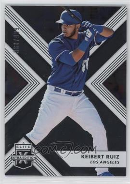 2018 Panini Elite Extra Edition - [Base] #125 - Keibert Ruiz /999