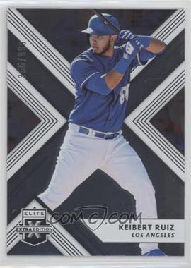 2018 Panini Elite Extra Edition - [Base] #125 - Keibert Ruiz /999