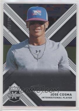 2018 Panini Elite Extra Edition - [Base] #168 - Jose Cosma /999