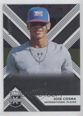 2018 Panini Elite Extra Edition - [Base] #168 - Jose Cosma /999