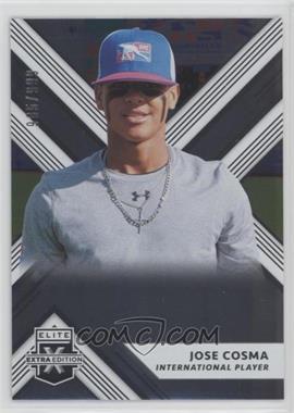 2018 Panini Elite Extra Edition - [Base] #168 - Jose Cosma /999