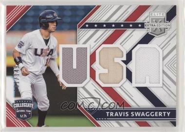 2018 Panini Elite Extra Edition - USA Materials - Silver #USAM-TS - Travis Swaggerty /149