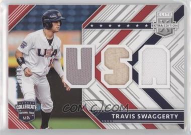 2018 Panini Elite Extra Edition - USA Materials - Silver #USAM-TS - Travis Swaggerty /149