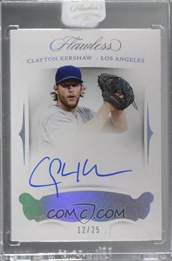 2018 Panini Flawless - Flawless Signatures #FS-CK.1 - Clayton Kershaw /25 [Uncirculated]