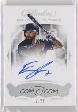 2018 Panini Flawless - Flawless Signatures #FS-ET - Eric Thames /25