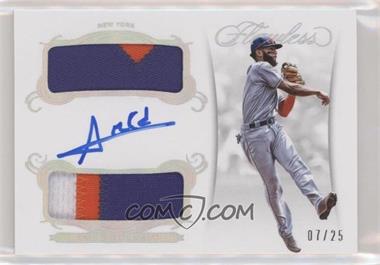 2018 Panini Flawless - Rookie Dual Patch Autographs #RDP-AR2 - Amed Rosario (Throwing) /25