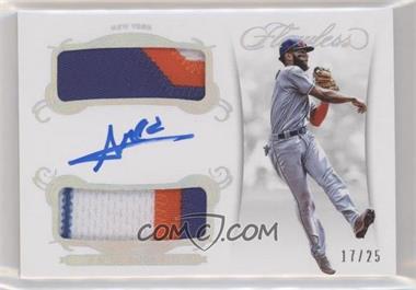 2018 Panini Flawless - Rookie Dual Patch Autographs #RDP-AR2 - Amed Rosario (Throwing) /25