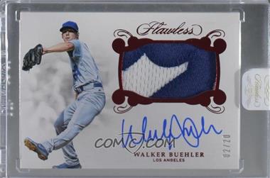 2018 Panini Flawless - Rookie Patch Autographs - Ruby #RPA-WB - Walker Buehler /20 [Uncirculated]