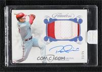 Rhys Hoskins (Batting; Knee Bent) [Uncirculated] #/25