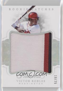 2018 Panini Flawless - Rookie Patches #RP-VR - Victor Robles /25 [Good to VG‑EX]