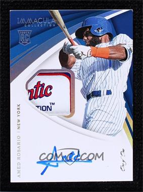 2018 Panini Immaculate Collection - [Base] - Platinum #29 - Rookie Patch Auto - Amed Rosario /1