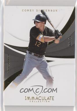 2018 Panini Immaculate Collection - [Base] #140 - Corey Dickerson /99