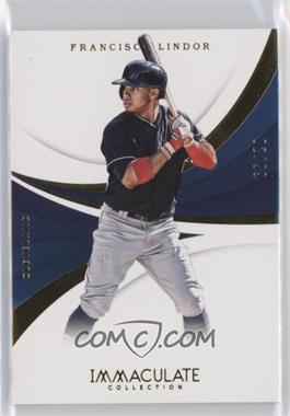 2018 Panini Immaculate Collection - [Base] #64 - Francisco Lindor /99