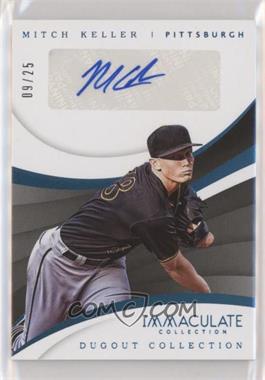 2018 Panini Immaculate Collection - Dugout Collection Ink - Blue #DC-MK - Mitch Keller /25