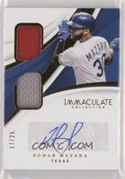 Nomar Mazara #/25