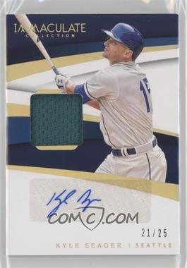 2018 Panini Immaculate Collection - Immaculate Material Signatures - Gold #IMS-KS - Kyle Seager /25