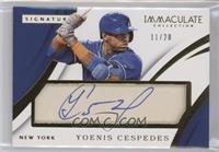 Yoenis Cespedes #/20