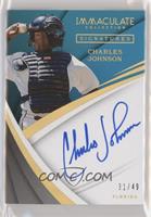 Charles Johnson [Noted] #/49
