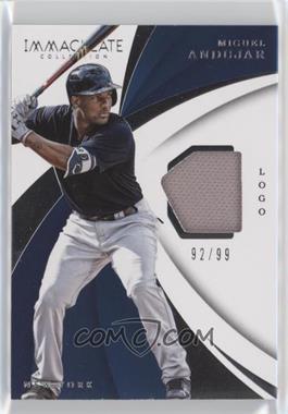 2018 Panini Immaculate Collection - Immaculate Swatches #IS-MA - Miguel Andujar /99