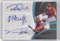 Austin Hays, Rhys Hoskins, Victor Robles #/10