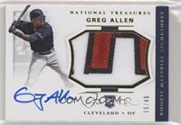 Rookie Materials Signatures - Greg Allen [EX to NM] #/49