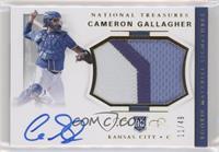 Rookie Materials Signatures - Cameron Gallagher #/49