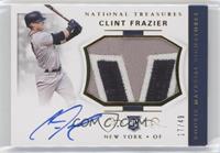 Rookie Materials Signatures - Clint Frazier #/49