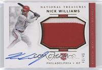 Rookie Materials Signatures - Nick Williams #/49