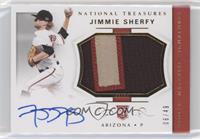 Rookie Materials Signatures - Jimmie Sherfy #/49