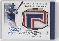 Rookie Materials Signatures - Ronald Guzman #/49