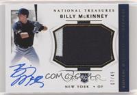 Rookie Materials Signatures - Billy McKinney #/49