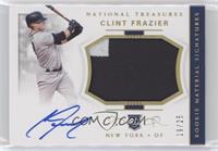 Rookie Materials Signatures - Clint Frazier #/25