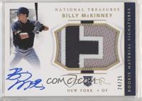 Rookie Materials Signatures - Billy McKinney #/25