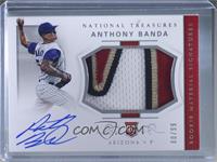 Rookie Materials Signatures - Anthony Banda #/99