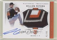 Rookie Materials Signatures - Dillon Peters #/99