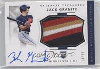 Rookie Materials Signatures - Zack Granite #/99