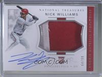 Rookie Materials Signatures - Nick Williams #/99
