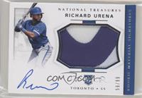 Rookie Materials Signatures - Richard Urena #/99