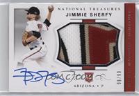 Rookie Materials Signatures - Jimmie Sherfy [EX to NM] #/99