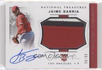 Rookie Materials Signatures - Jaime Barria #/99