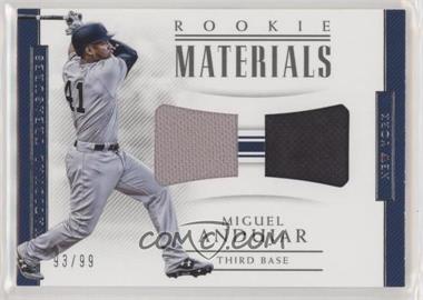 2018 Panini National Treasures - Rookie Materials - Dual #RM-MA - Miguel Andujar /99