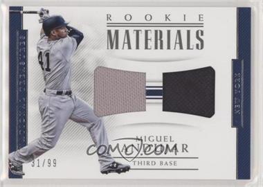 2018 Panini National Treasures - Rookie Materials - Dual #RM-MA - Miguel Andujar /99