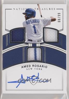 2018 Panini National Treasures - Rookie Triple Material Ink #RTM-AR - Amed Rosario /99