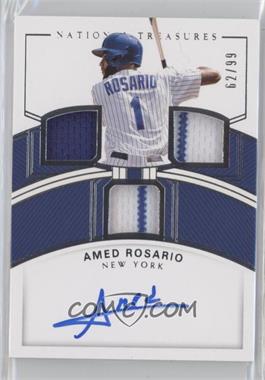 2018 Panini National Treasures - Rookie Triple Material Ink #RTM-AR - Amed Rosario /99