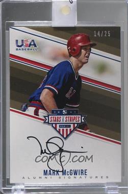 2018 Panini USA Baseball Stars & Stripes - Alumni Signatures #MMC - Mark McGwire /25 [Uncirculated]