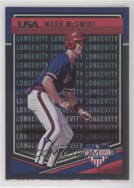 2018 Panini USA Baseball Stars & Stripes - [Base] - Longevity #100 - Mark McGwire