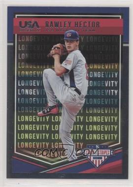 2018 Panini USA Baseball Stars & Stripes - [Base] - Longevity #66 - Rawley Hector